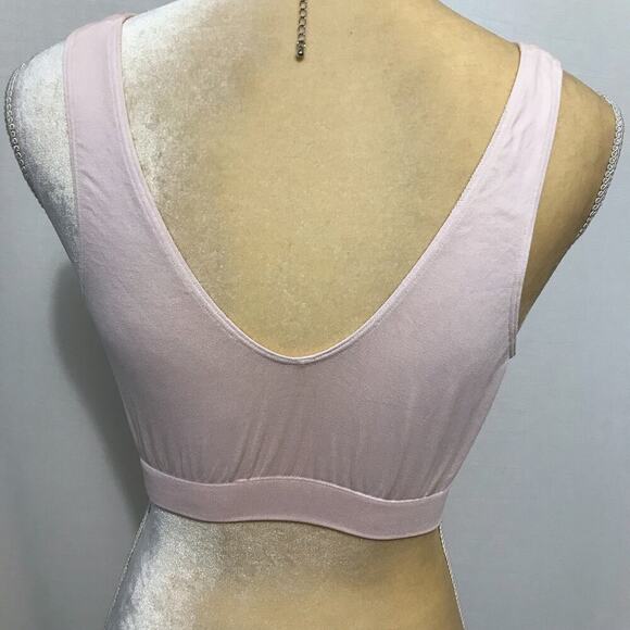 Bali NWT Pink Comfort Revolution Crop Top Women L - Picture 5 of 8